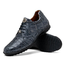 Marco_Di_Milano Vulcan Rustic Gray Leather Shoe