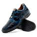 Marco Di Milano Vulcan Rustic Blue Alligator Sneakers