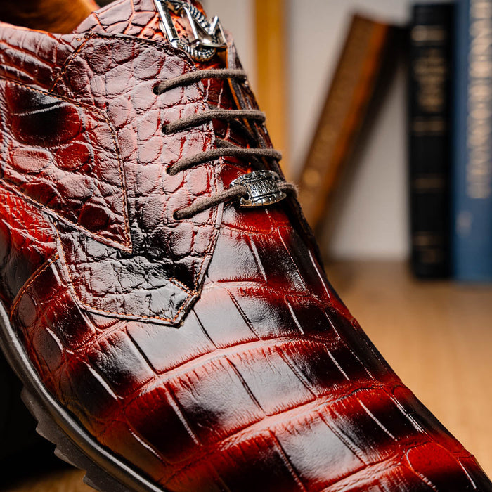 Marco Di Milano Vulcan Rustic Cognac Leather Shoe