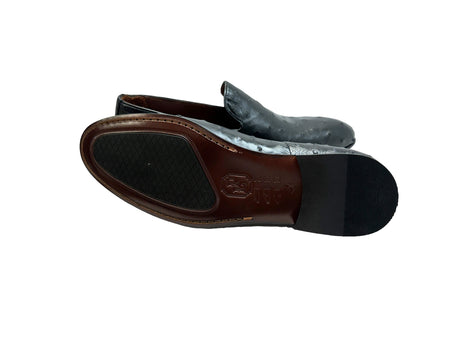 P000506 - Warren Ostrich Loafer- Black