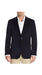 Men'S Two Button Front Regular Fit Corduroy Blazer Navy