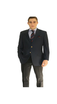 Men'S 2 Button Navy Sport Jacket Cheap Priced Unique Fashion Designer Men'S Dress Men'S Wholesale Blazer Sale