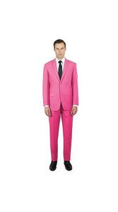Colorful Pink ~ Fuchsia Cool Party Printed Summer Christmas Cheap Priced Casual Blazer Pattenred Jacket For Men