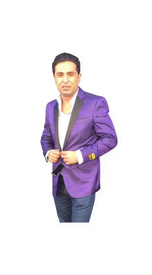 Men's Purple Jackets Blazer
