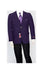 Pacelli Men's Classic Dark Purple Blazer Jacket Blair