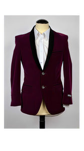 Men'S Purple Designer Fashion Dress Casual Blazer