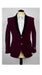 Men'S Purple Designer Fashion Dress Casual Blazer