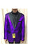 Alberto Nardoni Brand SEQUINS-1 Purple (Wholesale Price $95) Shiny Flashy Paisley Blazer Mens