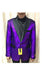 Alberto Nardoni Brand SEQUINS-1 Purple (Wholesale Price $95) Shiny Flashy Paisley Blazer Mens