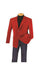 Big And Tall Blazers Clearance Cheap Priced Red Velvet ~ Velour Cheap Blazer Jacket For Men / Sport Coat