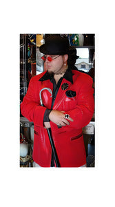 Men's Red Double Breasted Cheap Priced Blazer Jacket For Men ~ Sport Jacket Coat