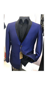 Men'S Royal Blue Fancy Blazer ~ Sport Coat ~ Jacket
