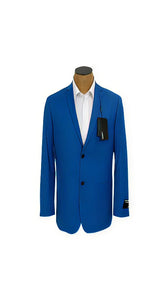 Men's Solid Royal Blue Sport Coat Jacket Cheap Priced Unique Fashion Designer Men's Dress Men's Wholesale Blazer  Sale