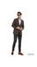 Mens Plaid Black Blazer - Window Pane Sport Coat