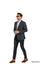 Grey Windowpane Sport Coat - Gray Plaid Blazer