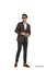 Black Windowpane Sport Coat - Gray Plaid Blazer