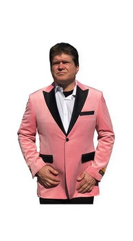 Men'S Big And Tall Blazers Pink Cheap Priced Velvet ~ Velour Clearance Blazer / Sport Coat