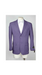 Single Breasted Two Button Men's Purple Blazer