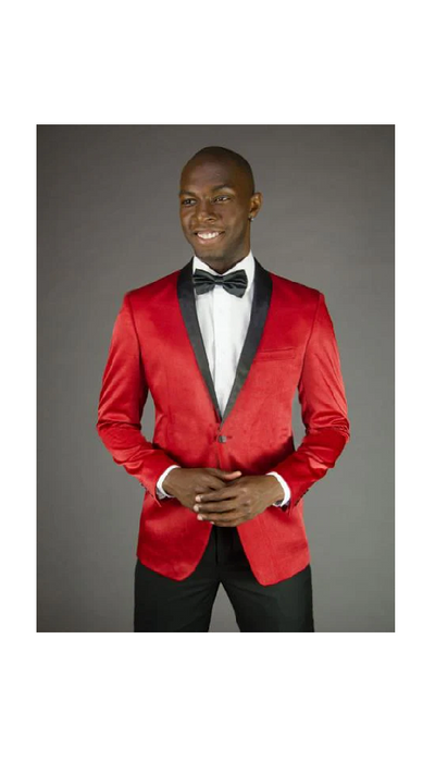 Men'S 2 Button Red Cheap Priced Blazer Jacket For Men Sport Coat Dinner Jacket