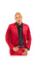 Men'S Red Velvet Suit & Cheap Priced Men'S Blazer Jacket For Men Sport Coat + Pants