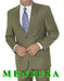 Olive Green ~ Forest ~ Hunter Green 2 Button Men'S Dress Business 2 Piece Suits For Men Poly~rayon
