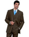 1 One Pleat Pants With 3 Btn Side Vent Jacket Super Light Weight Viscose~Rayon Fabric 3 ~ - Three Piece Suit
