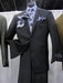 2 PC 2 Button Suit Luxurious Poly Rayon Charcoal Cheap Priced Business Suits Clearance Sale