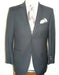 Dark Navy Blue Extra Fine Poly-Rayon Summer Light Weight Fabric Cheap Priced Business Suits Clearance Sale