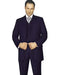 Amazing Qality Dark Navy Blue Suit For Men Pinstripe Poly~Rayon 3 ~ Three Piece Suit Vested Avai