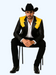 Wedding Suit - Cowboy tuxedo