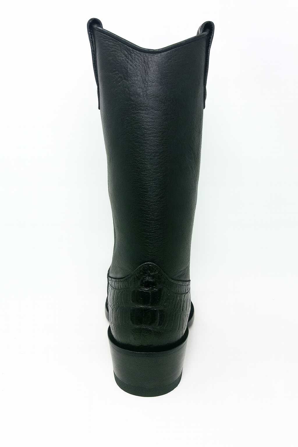 Western Alligator Skin Los Altos Boots Black Caiman Cowboy Dress Cowboy Boot Cheap Priced For Sale Online (EE) ~ World Best Alligator