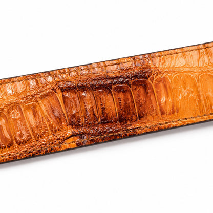 Men's Wild West Caiman Skin Cowboy Belt 2C110276