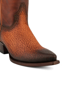 King Exotic Men's Shark Snip Toe Western Boots