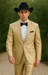 Western Shiny Suits For Wedding - Two Button Tuxedo