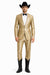 Western Shiny Suits For Wedding - Two Button Tuxedo - Traje Para Hombre
