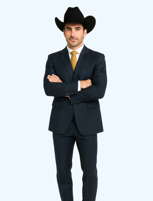 Western Suit For Wedding - Western Tuxedo - Cowboy tuxedo - Traje Para Hombre
