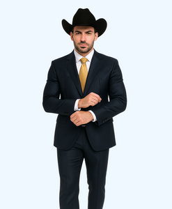 Western Suit For Wedding - Western Tuxedo - Cowboy tuxedo - Traje Para Hombre