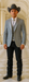 Western Suit - Gray Cowboy Tuxedo