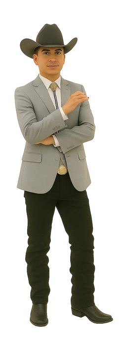 Western Suit - Gray Cowboy Tuxedo