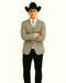 Western Suit - Gray Cowboy Tuxedo - Traje Para Hombre