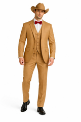 Western Suit - Tan Cowboy Tuxedo - Traje Para Hombre