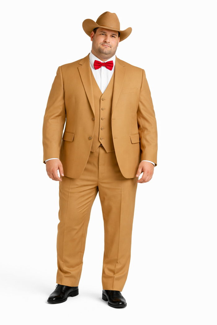 Western Suit - Tan Cowboy Tuxedo - Traje Para Hombre