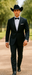 Western Suit - Trajes Para Hombres - Cowboy Formal Attire - Trajes De Novio - Black