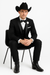 Western Suit - Trajes Para Hombres - Cowboy Formal Attire - Trajes De Novio - Black