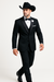 Western Suit - Trajes Para Hombres - Cowboy Formal Attire - Trajes De Novio - Black