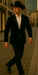 Western Suit - Trajes Para Hombres - Cowboy Formal Attire - Trajes De Novio - Black Matte Shawl Lapel