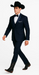 Western Suit - Trajes Para Hombres  - Cowboy Formal Attire - Trajes De Novio - Blue