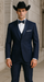 Western Suit - Trajes Para Hombres  - Cowboy Formal Attire - Trajes De Novio - Blue