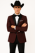 Western Suit - Trajes Para Hombres - Cowboy Formal Attire - Trajes De Novio - Burgundy