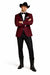 Western Suit - Trajes Para Hombres - Cowboy Formal Attire - Trajes De Novio - Burgundy